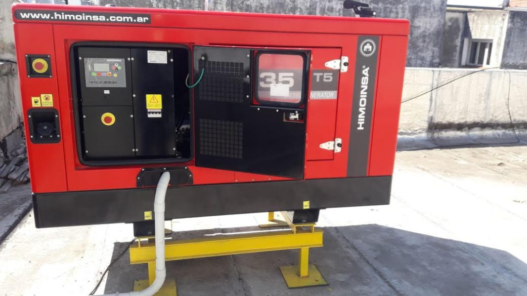 Servicio de cambio de consumibles a 12 grupos electrógenos montados con motores Yanmar Himoinsa de las sucursales del Banco Comafi.